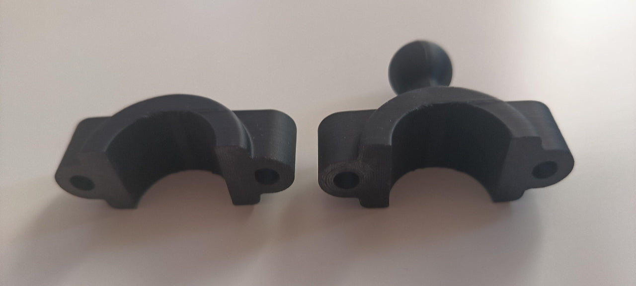 Suport tip bilă pentru accesorii moto și bicicletă, design robust Atelierul de 3D