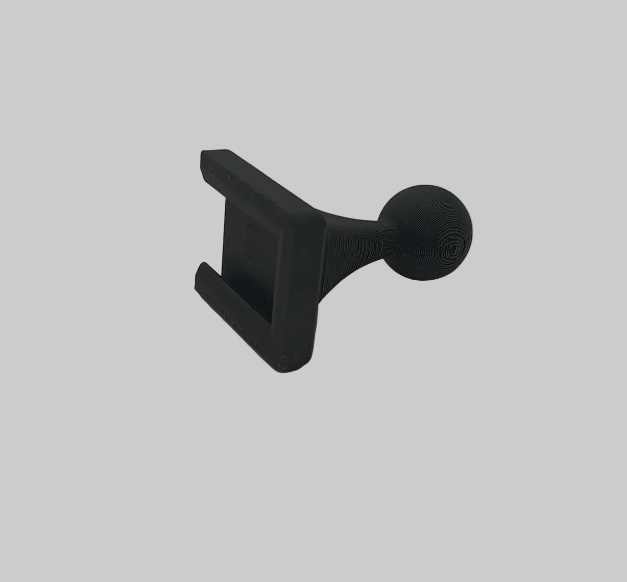 Adaptor compact 3D pentru accesorii auto cu prindere pe bilă, compatibilitate universală YouClip.