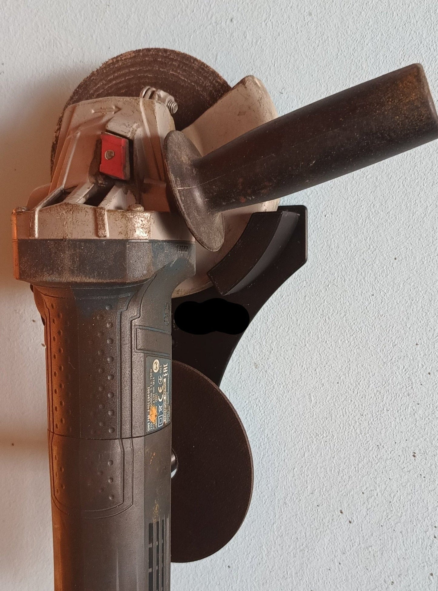 Suport perete pentru flex și discuri – ABS rezistent | 3D Print România