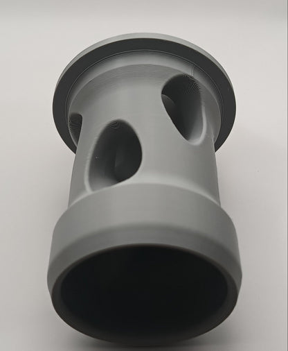 Detaliu adaptor filtru Dyson 3D print, design pentru spălare sub jet de apă