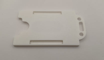 Detaliu suport card de acces 3D print, design compact și material rezistent