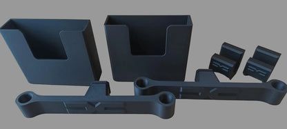 Set 6 accesorii auto compatibile YouClip printate 3D pentru organizarea interiorului