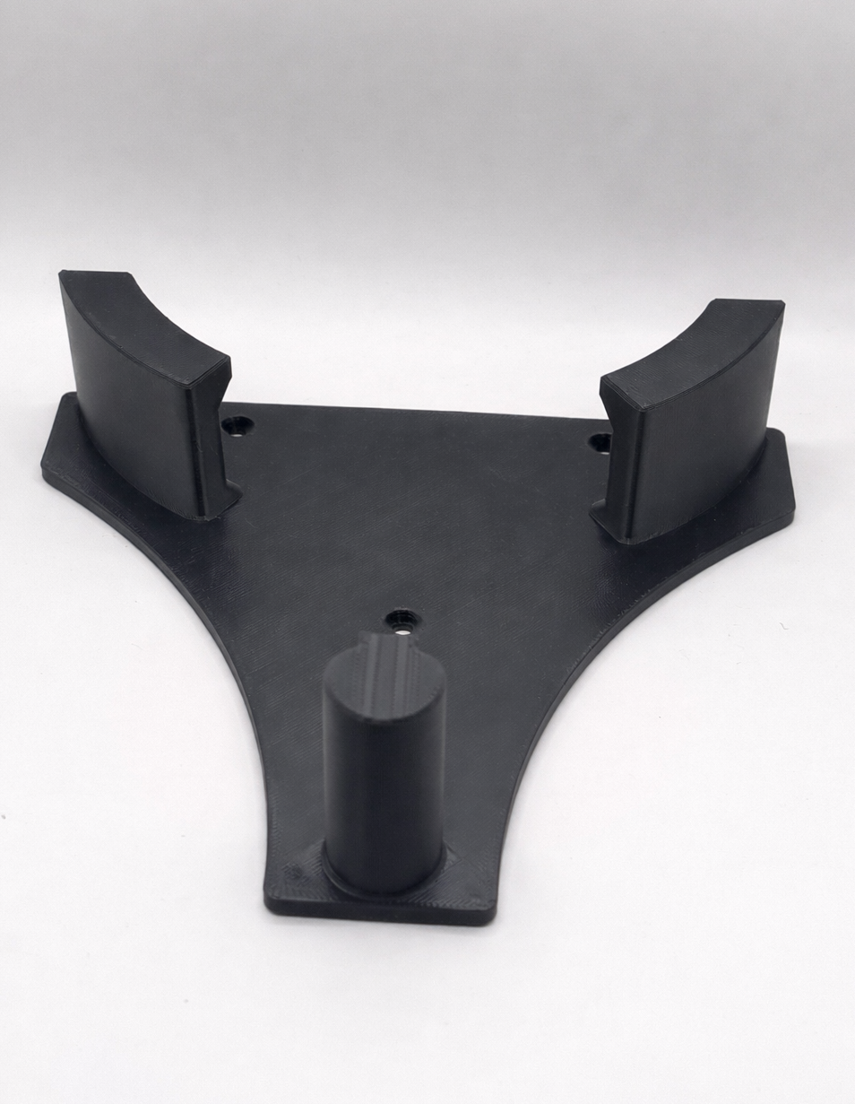 Suport perete pentru flex și discuri – ABS rezistent | 3D Print România