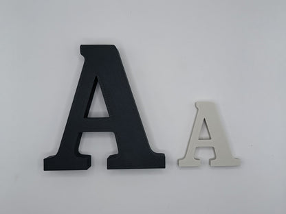 Litere 3D Personalizabile din PLA – Dimensiuni 5 cm sau 10 cm | Print 3D la comandă