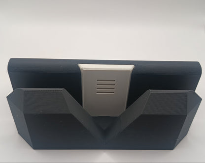 Suport laptop vertical reglabil 13-35mm negru mat cu mecanism de glisare precis