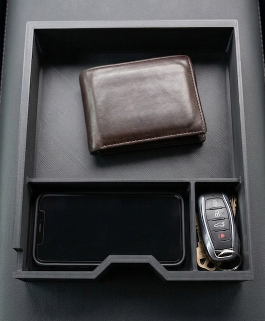 Organizator cotieră Ford Ranger fabricat prin printare 3D din PETG negru rezistent la căldură