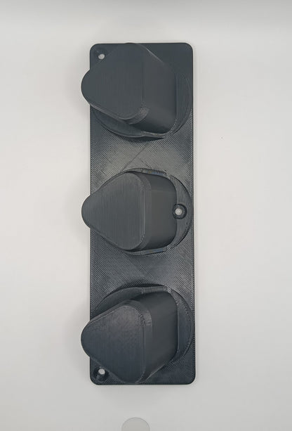 Suport Triplu Premium pentru 3 Scule Parkside 12V – Organizator Eficient pentru Atelier