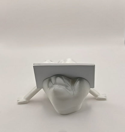 Suport Cărți de Vizită Dinte Molar Articulat – Personaj de Birou Printat 3D, Premium, pentru Cabinete Stomatologice