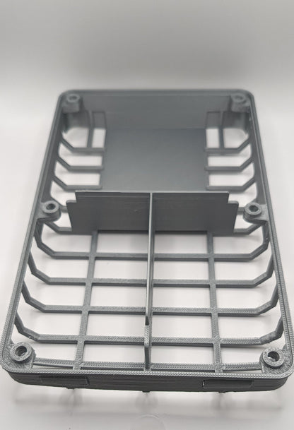 Grilă protecție boiler Truma rulotă, print 3D ABS gri, rezistent la intemperii și temperatură.