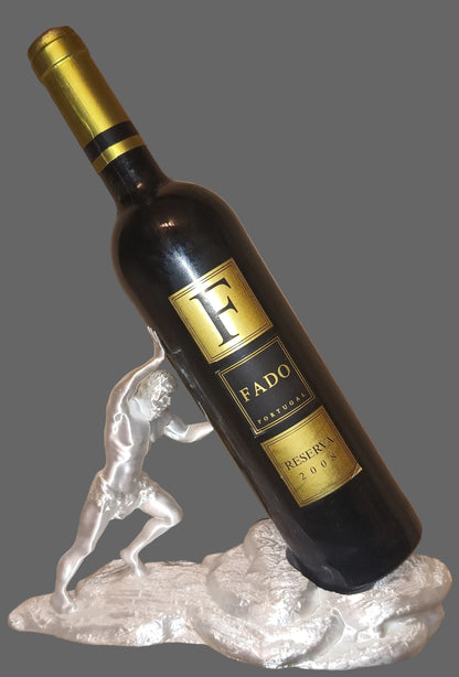 Suport sticlă de vin – Zeu grec inspirat | Proiectați imprimare artistică 3D