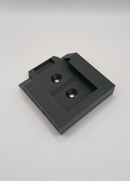 Suport Acumulator Parkside X20V / 12V Team - Organizator Perete din ABS Rezistent