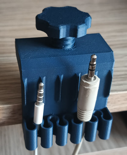 Organizator cabluri – suport 3D print pentru birou și acasă