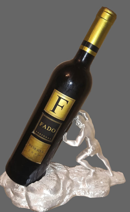 Suport sticlă de vin – Zeu grec inspirat | Proiectați imprimare artistică 3D